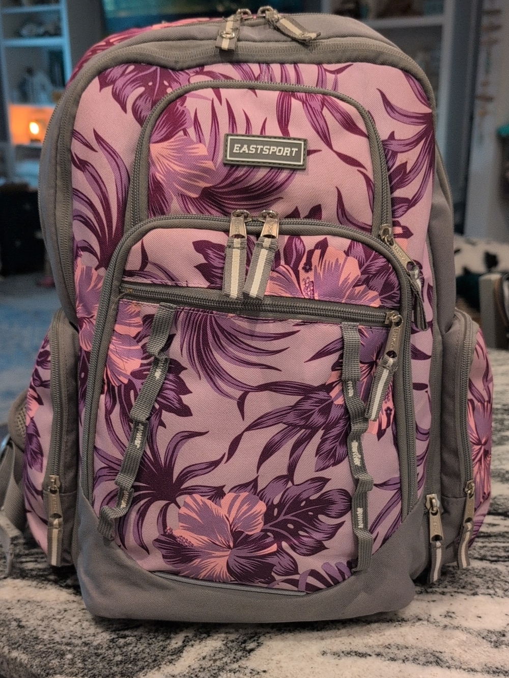 Eastsport Floral Large Backpack